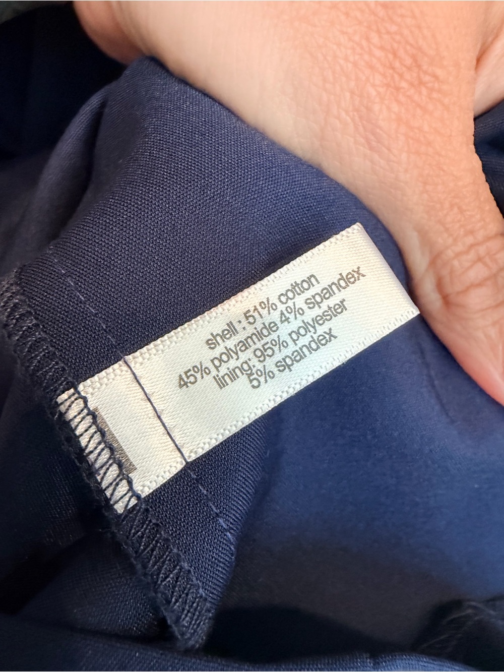 Eloquii Classic Chic Timeless Stretch Fitted Navy Sheath Dress Plus Size 18 NWT - Picture 9 of 10